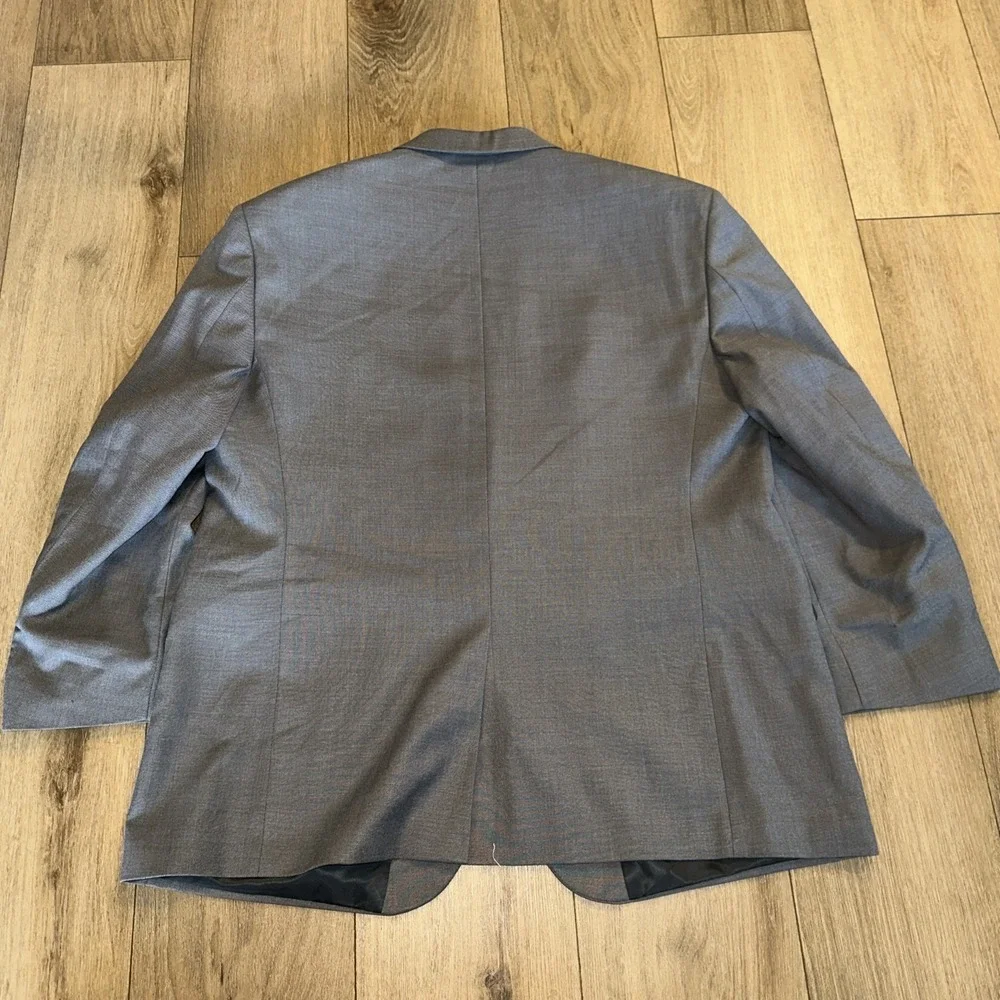 Dockers Men's Gray Sport Coat Jacket 2 Button‎ 48R Preowned